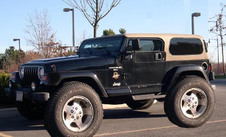 Chopped jeep wrangler