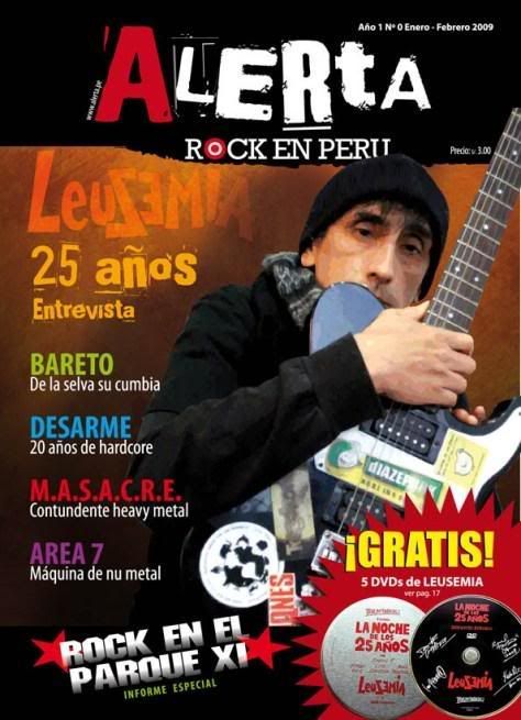 Alerta, Rock en Perú Nº 0