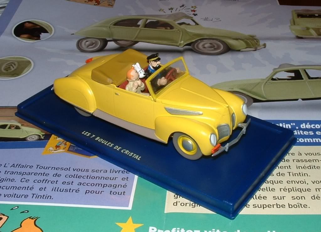 tintin diecast