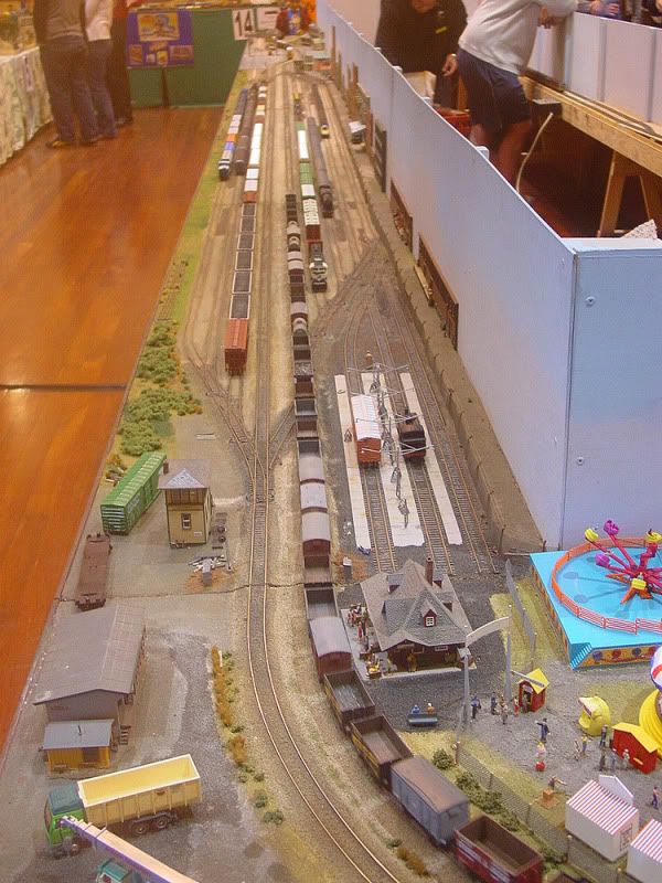 Model Railway display in Cambridge Wings Over New Zealand