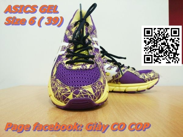 Acis Gel vs Nike Airmax 2013 + ( size 39) new 100% giá rẻ bèo - 1