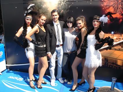 Stella, Sara, neki tip :), Ivona, Iva i Matea.