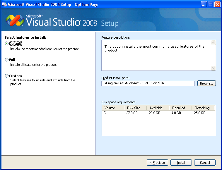 Full Visual Studio