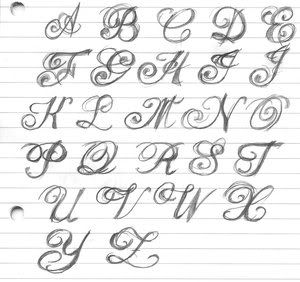 Tattoos Letters on Tattoos    Tattoo Lettering Picture By Barnoski69   Photobucket
