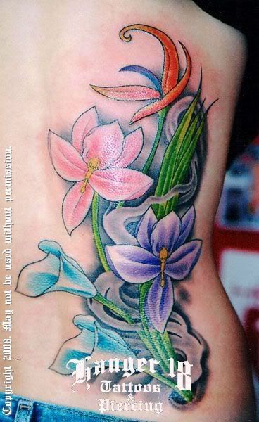 Fire Flower tattoo. Even powerups inspired people