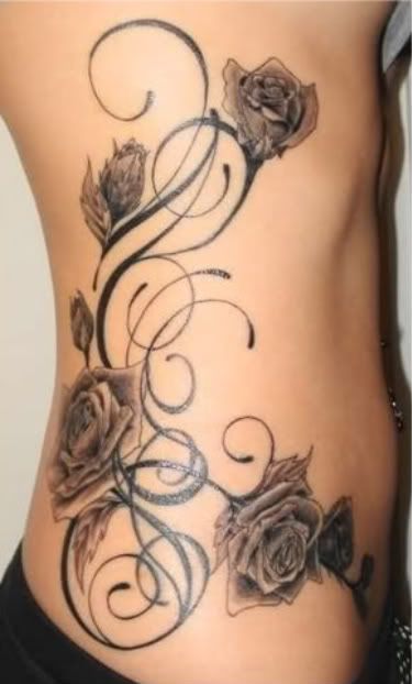 1 Jun 2010 The beauty of rose vine tattoo designs is that they can be made
