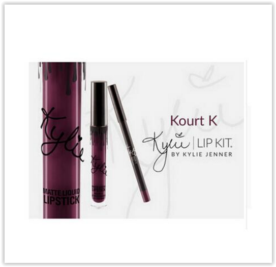 Kylie Jenner K Lip Kit Lipstick & Liner Gloss Matte Lipstick Set Brand