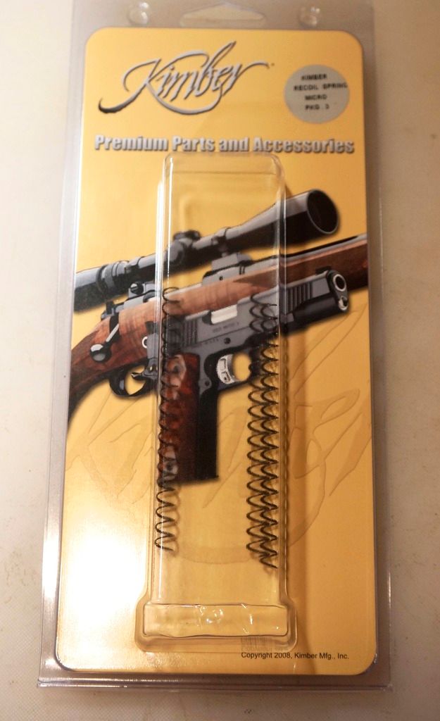 Flat Wound Springs Kimber Talk Forums