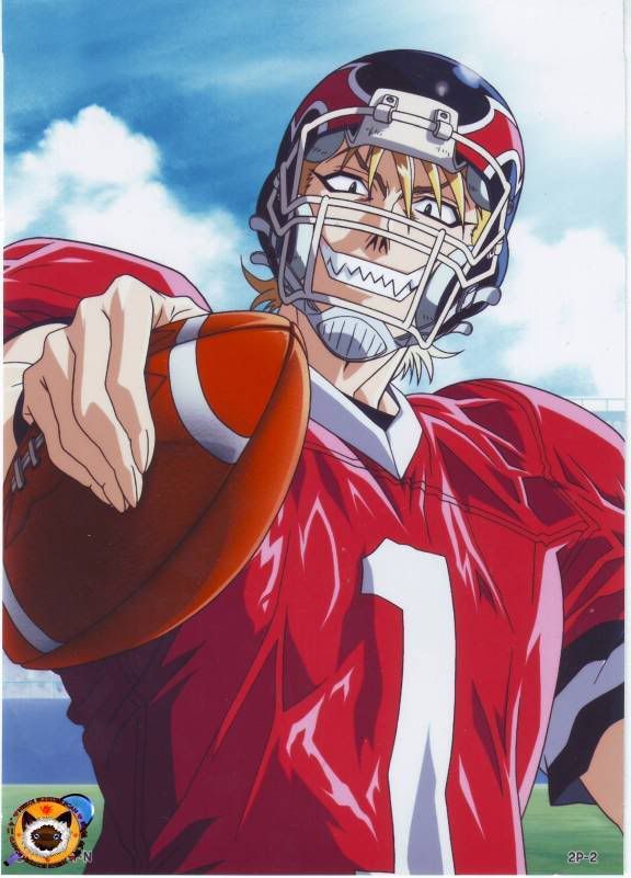 eyeshield 21 yaoi. eyeshield 21 hiruma mamori.