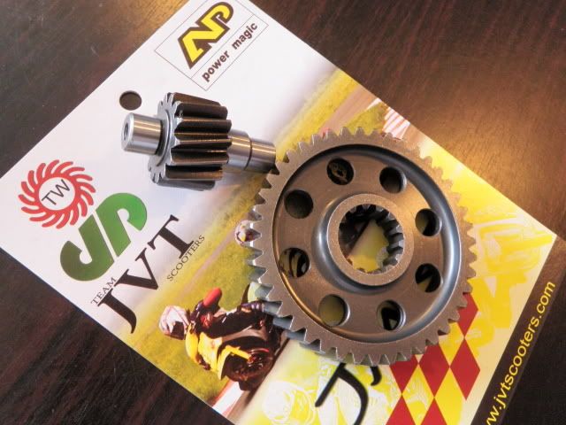 AP Power Magic Hi speed gear ratio for Suzuki Skydrive