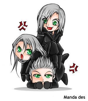 Chibi_Kadaj_Yazoo_LoZ.jpg chibi brothers image by evilpassword