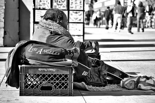 homeless musician 2 Pictures, Images and Photos