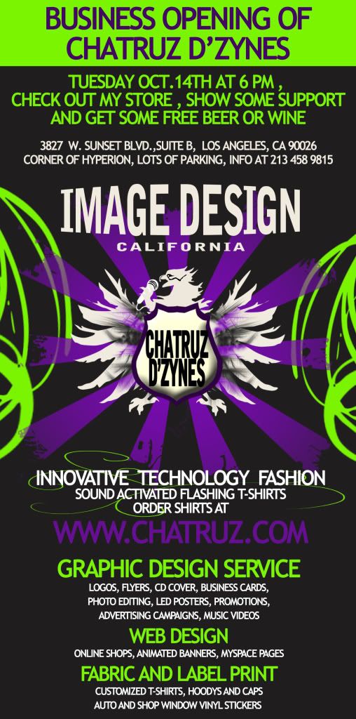 biz opening flyer