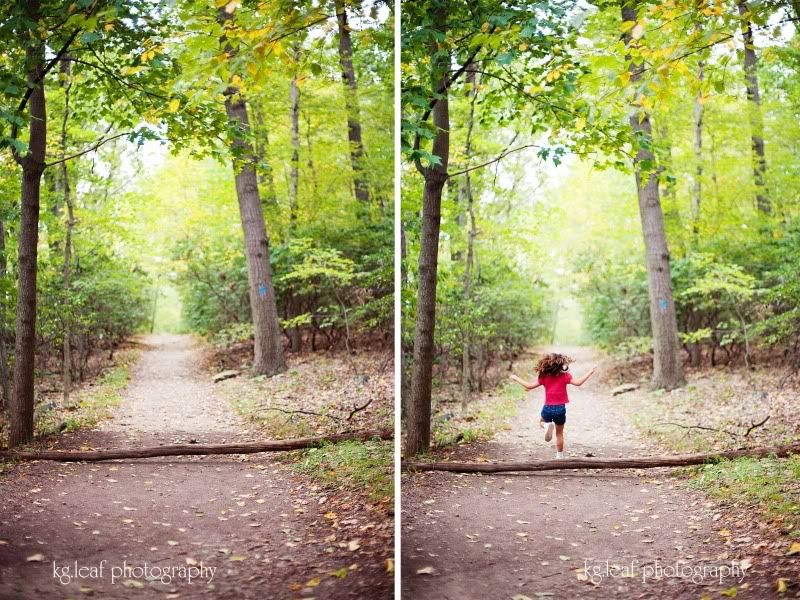 girl jumping over stick