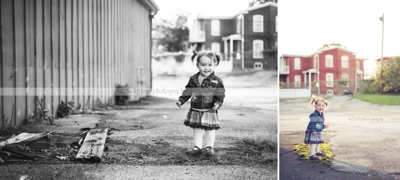 kg.leaf photography little girl outside