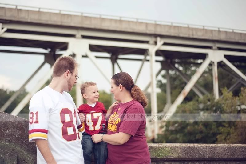 kg.leaf photography redskins family