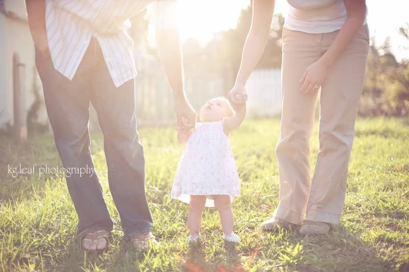 sunlit family