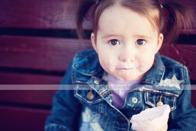 kg.leaf photography little girl messy face