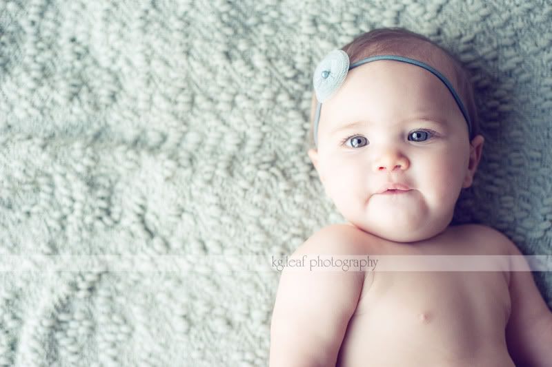 kg.leaf photography baby with headband