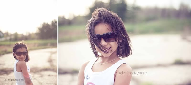 kg.leaf photography girl in sunglasses