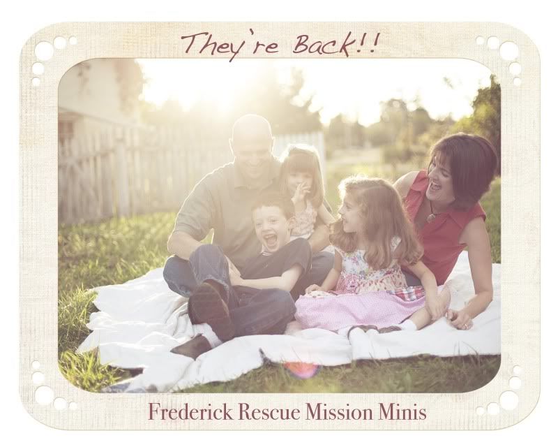 Frederick Rescue Mission minis