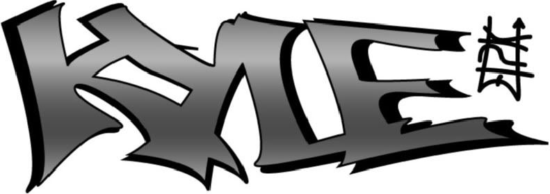 How to make graffiti image