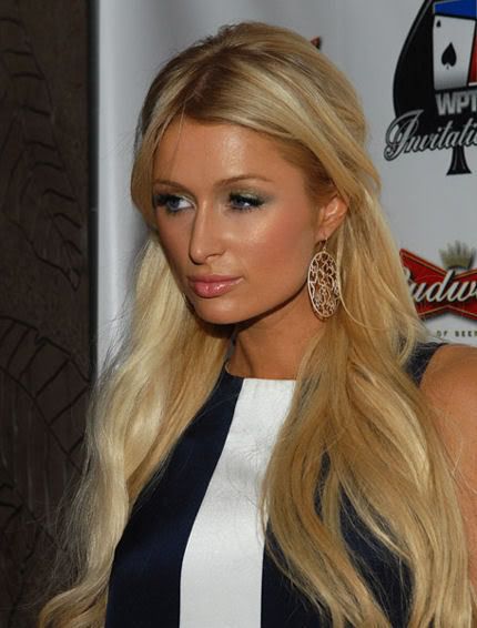 Paris Hilton Hairstyles With Long Hair Style And Blonde Hair Color