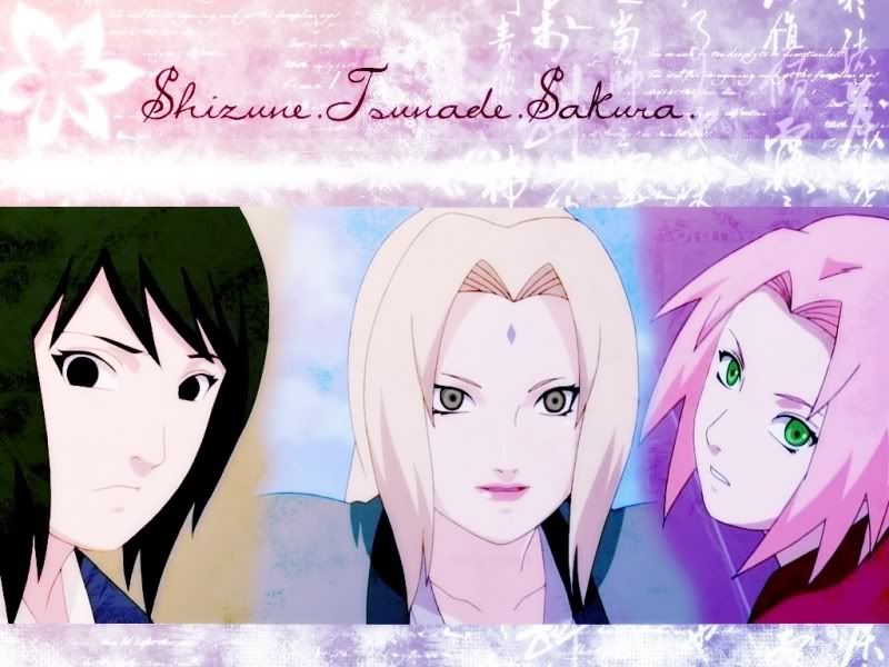 Shizune Tsunade Sakura And Naruto Sexy Jutsu Pictures Images