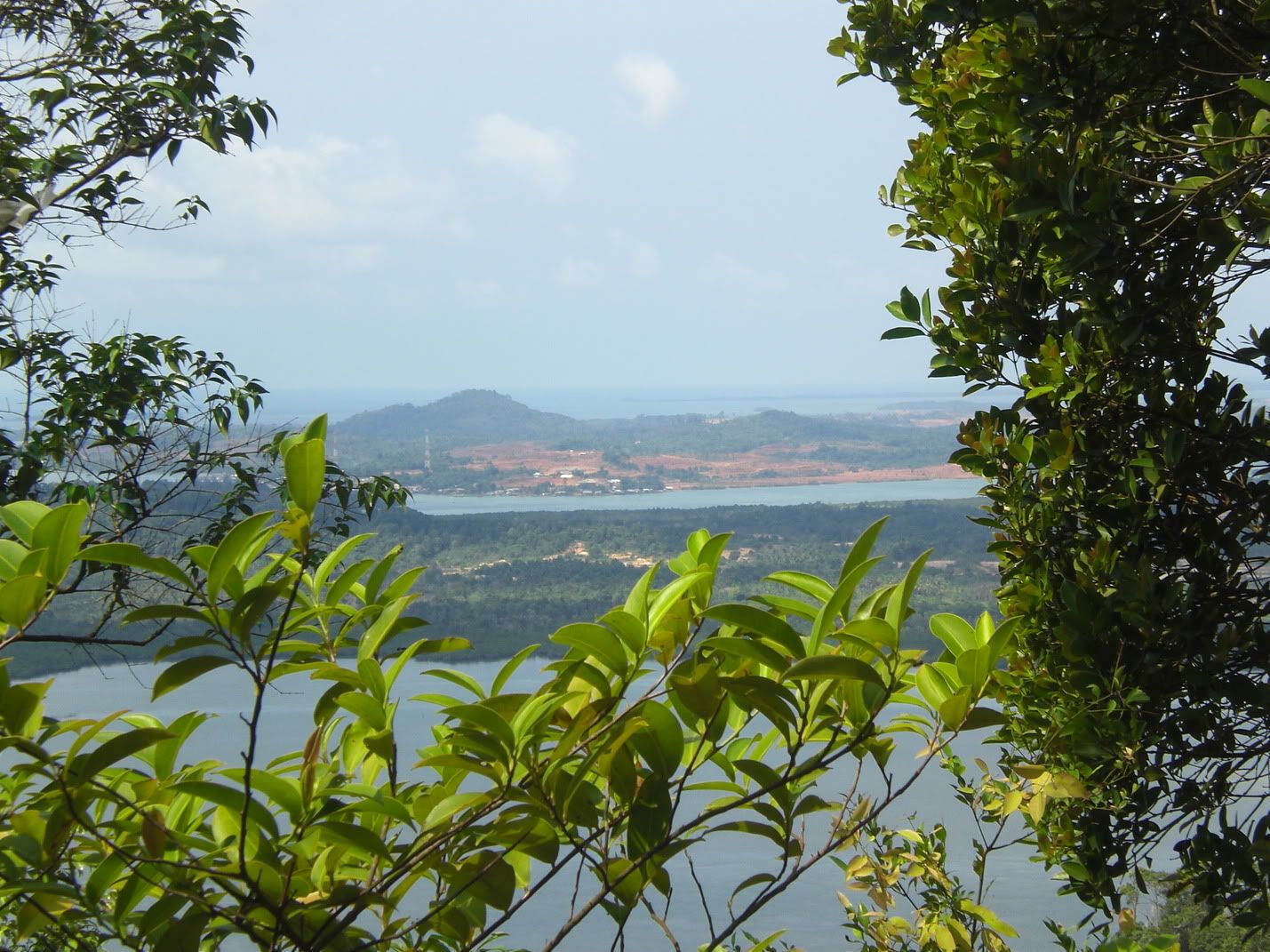 View on top of mounrain/bigass hill ^^Y