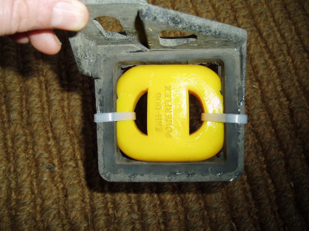 Uprated / modified exhaust mounts