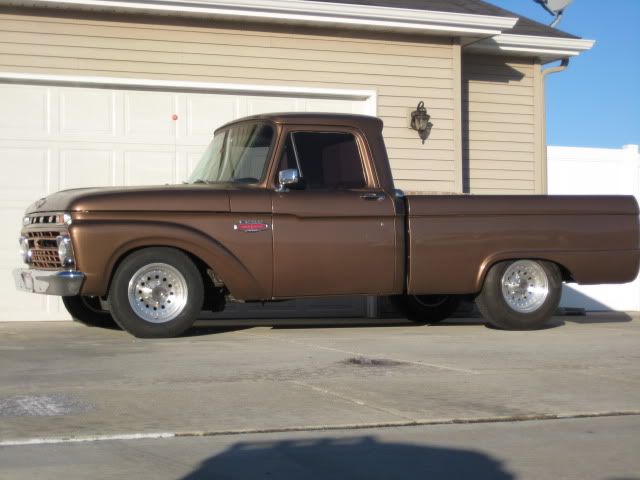 Before lowered and after Lowered pictures of my 1966 F100 Page 2 Ford 