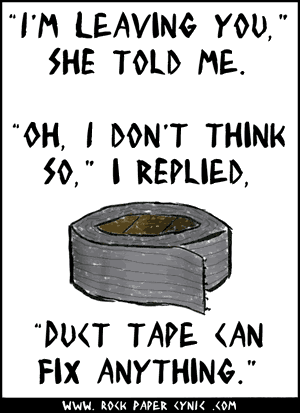 ducttapefixeseverything.gif duct tape fixes everything image by moralios