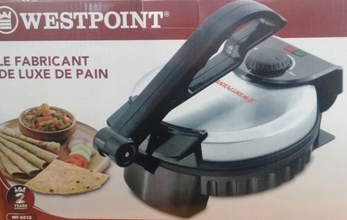 Westpoint Roti Maker With Timer WF-6512