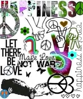 peace love happiness war background