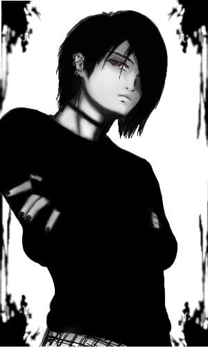 anime drawings emo guys. emo hair boy anime. emo hair