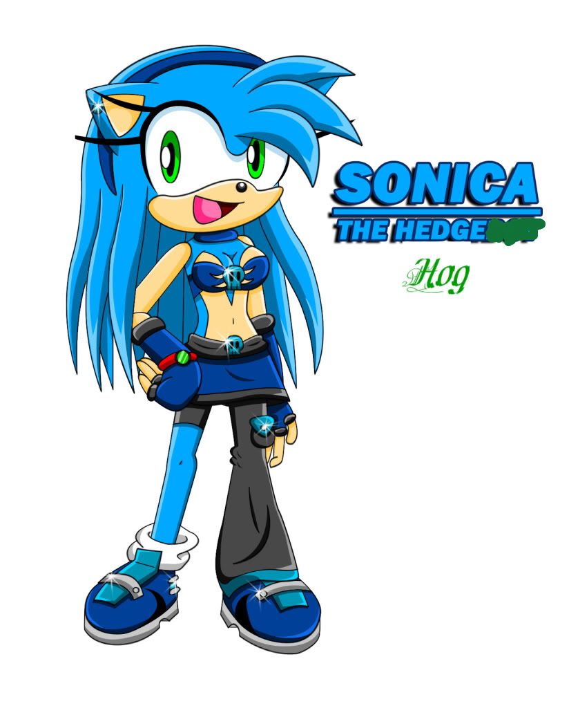 Sonica the Hedgehog