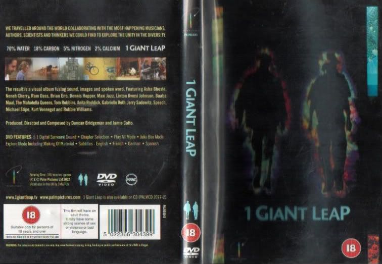 One Giant Leap DVD cover. John  Collins Ghana location manager