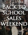 back to school sales weekend