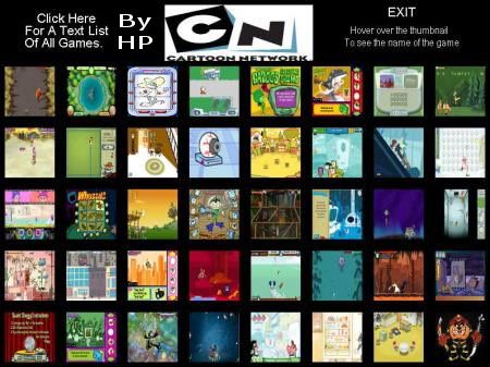 50 cartoon network games