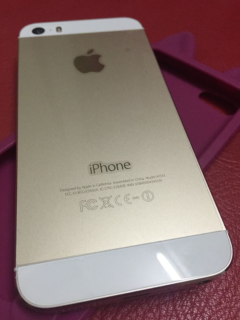 Iphone 5s World Gold 16G fullbox 99%