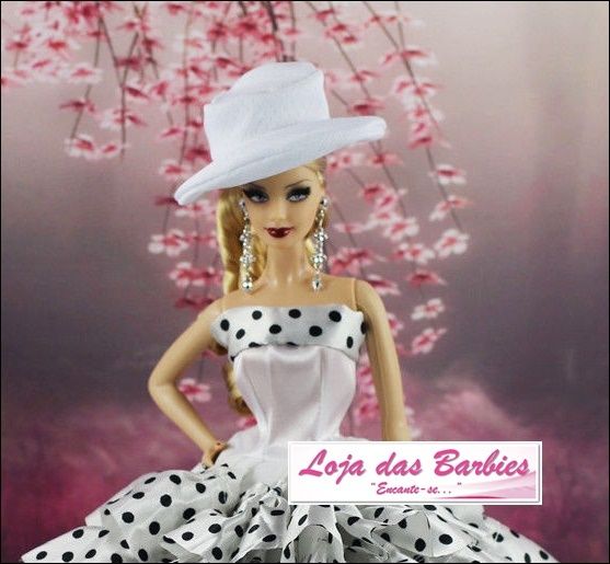 Vestido P/ Boneca Barbie Sapatinhos Roupa Luxo Festa Gala Vários