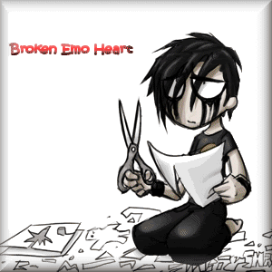 Heart broken emo
