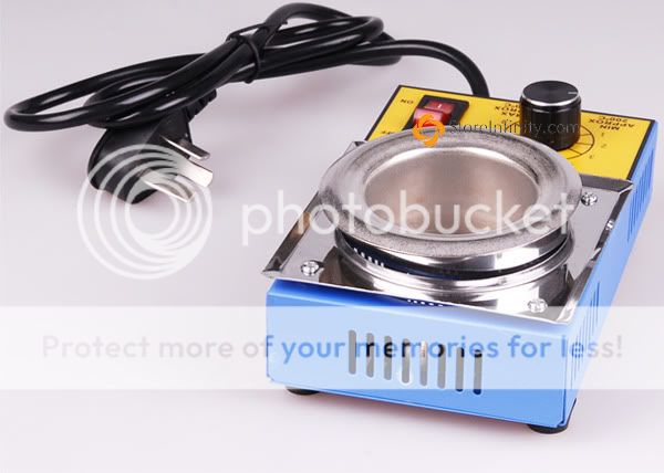 KLT 350 Solder Pot Titanium Free Soldering 50MM AC220V 150W  