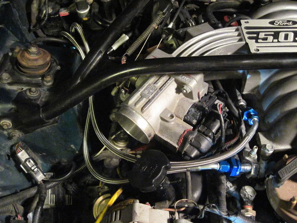 When it comes to taking off the old lines, you can get the pressure line at the firewall off with no tools. It's the same clips that are at the fuel filter.
