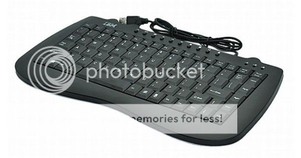 IBM-1000 Vogue Edition Ultra Slim Mini USB Keyboard