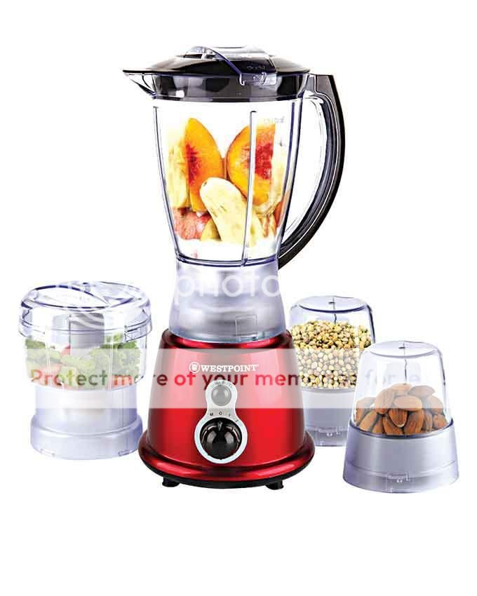 Westpoint Blender, Chopper, Dryer, Wer Mill ( 4 in 1 ) WF444 price in